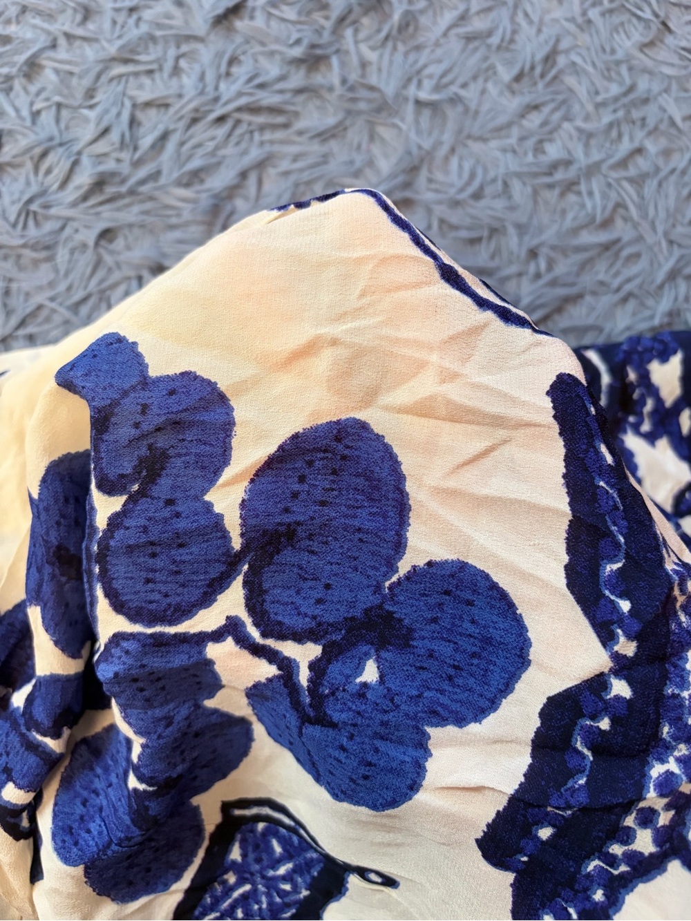 One Hundred Stars Lounge Wear Crepe Pants - Giant Willow Blue - Picture 8 of 8